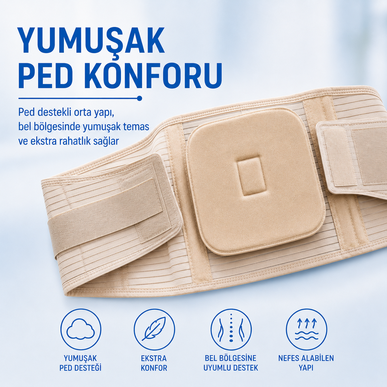 Fizyobel™ Premium Bel ve Omurga Destek Korsesi