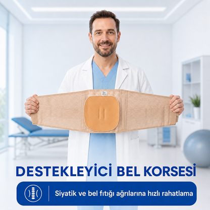 Fizyobel™ Premium Bel ve Omurga Destek Korsesi